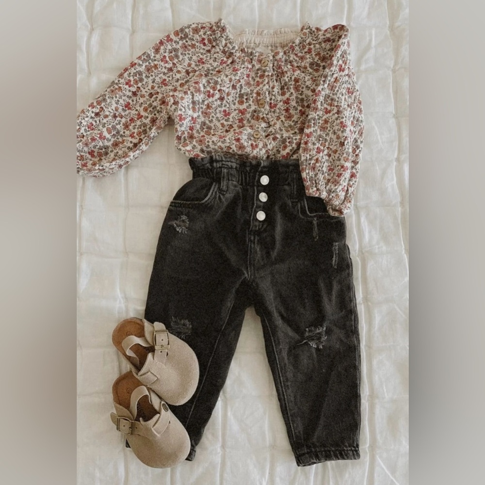 Zara Paperbag Jeans - NWOT